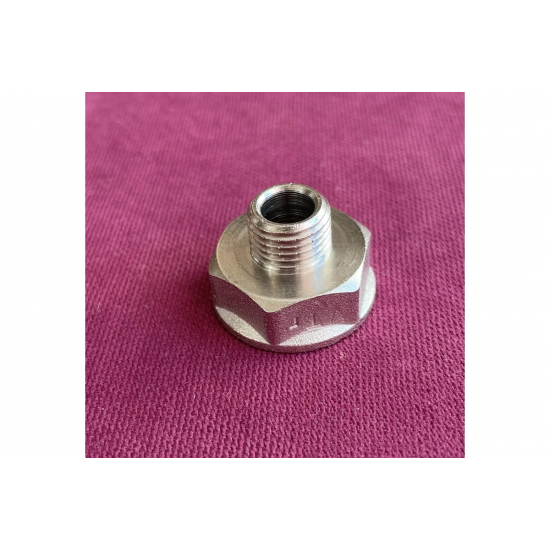 Переходник резьбовой VALTEC 1/2" х 1/4" латунный 15-8 мм VTr.592.N.0402