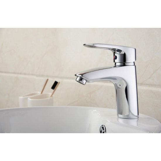 Смеситель для раковины LEDEME H25 L1025 хром
