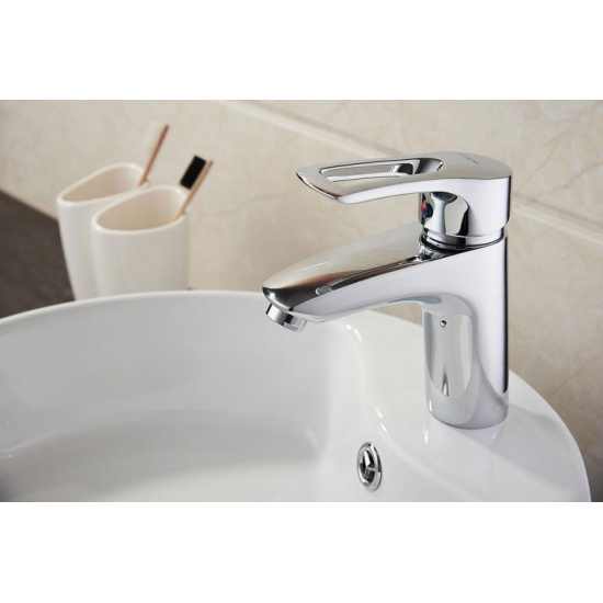 Смеситель для раковины LEDEME H25 L1025 хром