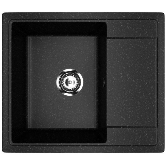 Мойка для кухни MIXLINE Ультра ML-GMU05 575х495 мм, чёрный