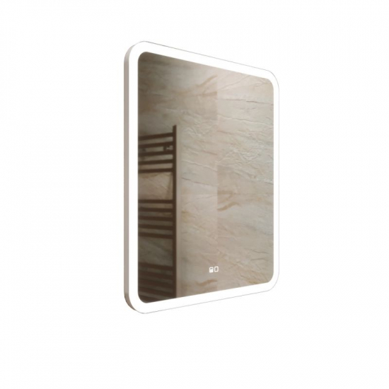 Зеркало MIXLINE Стив-2 600x700 с LED подсветкой и подогревом