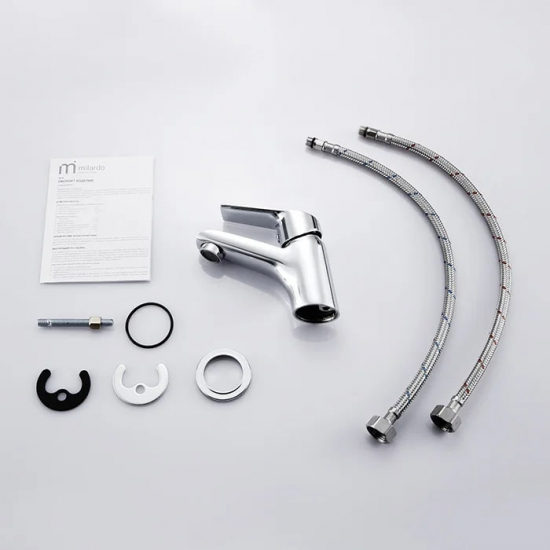 Смеситель для раковины MILARDO Nelson NELSB00M01 хром
