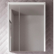 Зеркало-шкаф STWORKI Хельсинки 65 с подсветкой, навесной , белый, ДСП эмаль, светодиоды