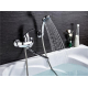 Смеситель для ванны LEDEME H21 L2221 хром