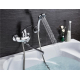 Смеситель для ванны LEDEME H21 L2221 хром