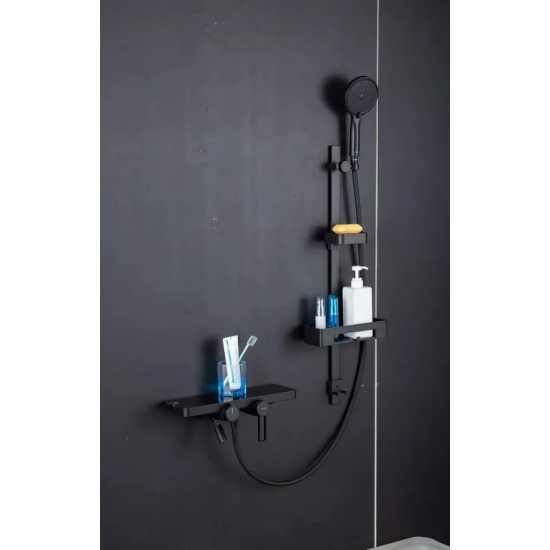 Смеситель для ванны GAPPO G96 G3296-26 чёрный