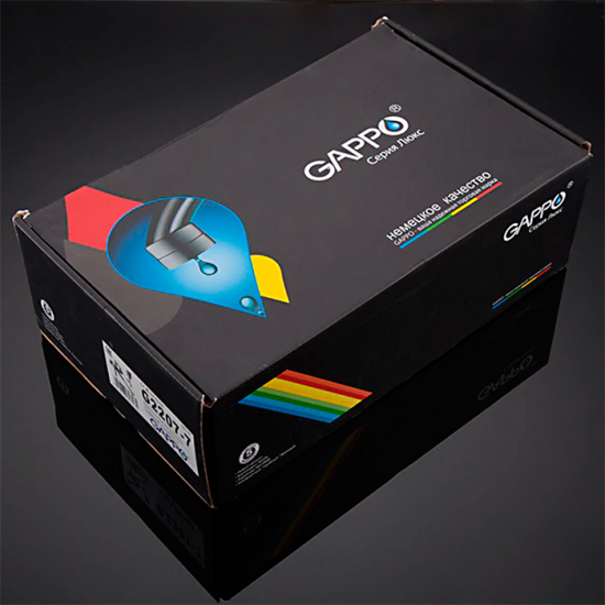 Смеситель для ванны GAPPO G07-8 G2207-7 белый/хром