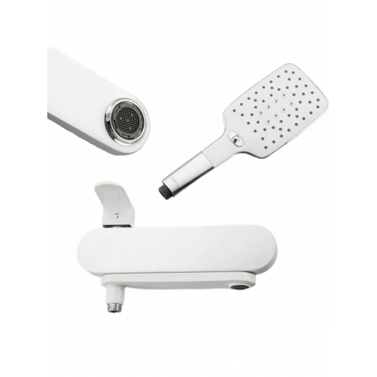 Смеситель для ванны GAPPO G83-8 G3283-8 белый/хром