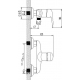 Смеситель для душа LEMARK Pramen LM3303C хром
