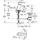 Смеситель для раковины GROHE Eurosmart New 33265002 хром