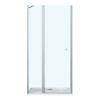Душевая дверь в нишу BelBagno ETNA-B-12-60/40-C-Cr-90 стекло прозрачное, профиль хром