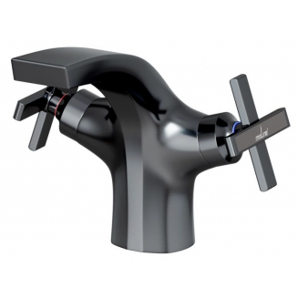 Смеситель для раковины MIXLINE Plus Graphite ML38-04, графит