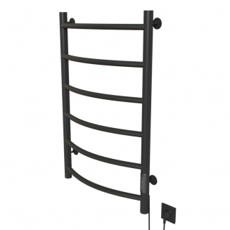Полотенцесушитель электрический MIXLINE Capella 80x50 253 Вт, графит