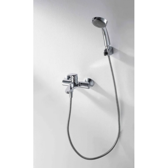Смеситель для ванны BRAVAT Drop F64898C-B хром