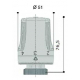 Термоголовка для радиатора IVR 597 Sunny 159700001 М30х1.5 ( диапазон регулировки t: 6-28 градусов )