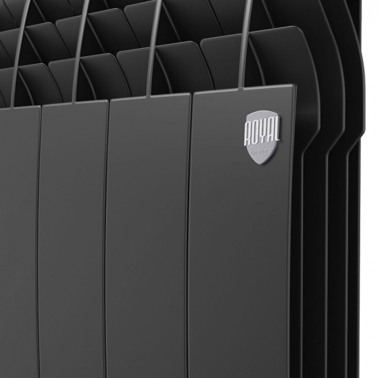 Радиатор биметаллический ROYAL THERMO BiLiner Noir Sable 500/87 VR 10 секций