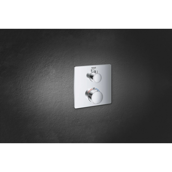 Термостатический смеситель встраиваемый GROHE Grohtherm 24079000 для душа, хром