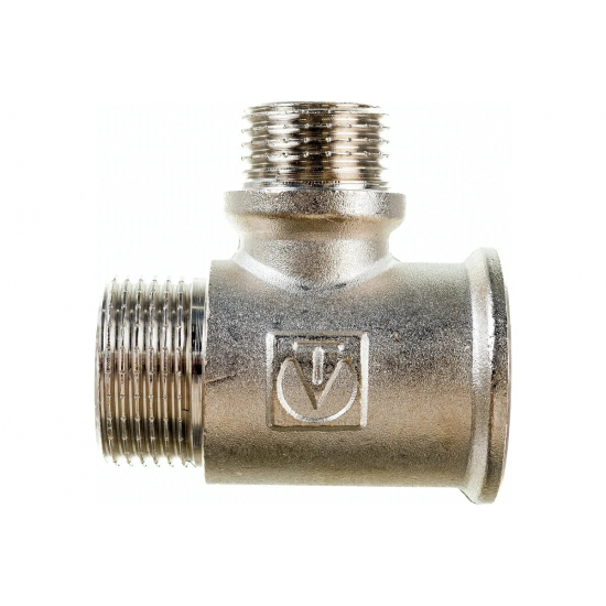 Тройник резьбовой VALTEC 3/4" х 1/2" х 3/4" вн.-нар.-нар. 20-15-20 мм VTr.133.RN.050405