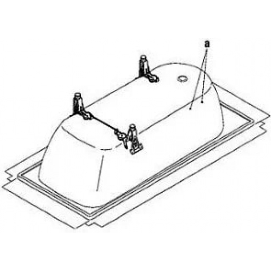 Ножки для ванны KALDEWEI 5030 FT20021 для стальной ванны