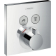 Термостатический смеситель встраиваемый HANSGROHE ShowerSelect 15763000 для душа, хром