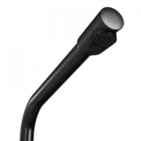 Смеситель для кухни MIXLINE ML-GS13 (308) с подключением к фильтру из нержавеющей стали, чёрный
