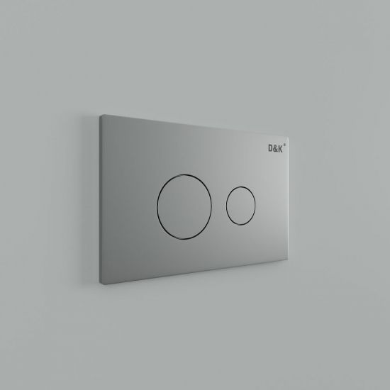 Кнопка для инсталляции  D&K Venice DB1029002 хром матовый
