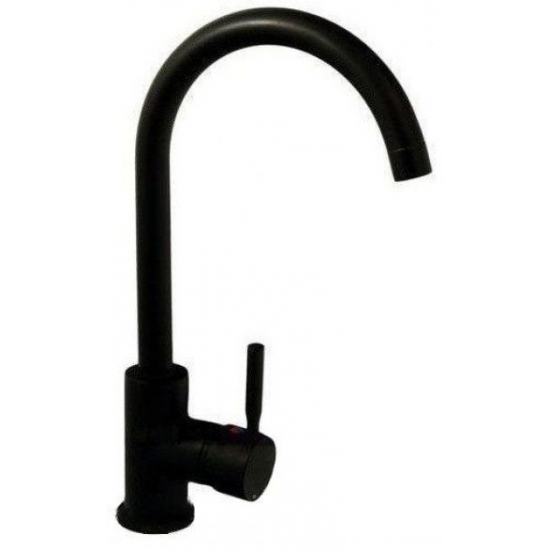 Смеситель для кухни MIXXUS PREMIUM Hans 011, чёрный