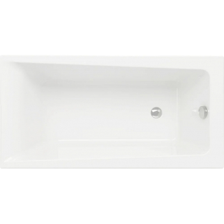 Акриловая ванна CERSANIT Lorena 140x70 см, с каркасом, ультрабелая
