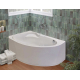 Акриловая ванна ROCA Luna 248640000 L без опоры 170x115 см, угловая, асимметричная