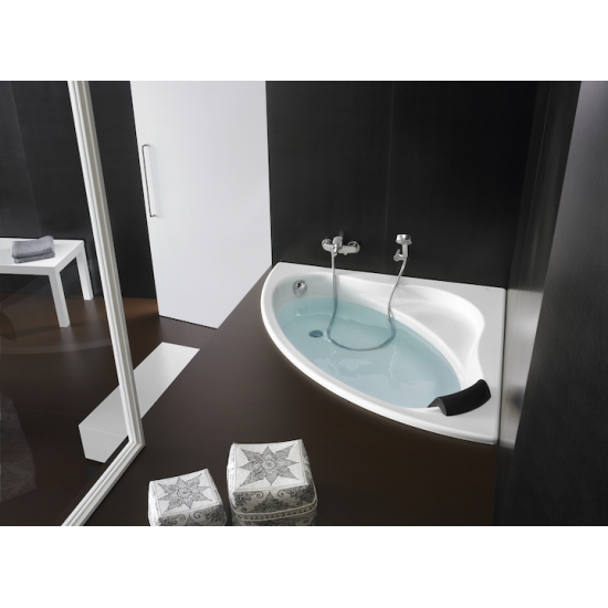 Акриловая ванна ROCA Bali 150x150 см, угловая, с каркасом