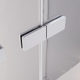 Душевой уголок VECONI Premium Alassio SP CH 150x80 стекло прозрачное, профиль хром