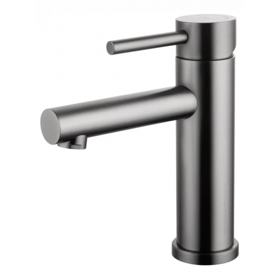 Смеситель для раковины WONZON & WOGHAND WW-H9089-BGG тёмный графит