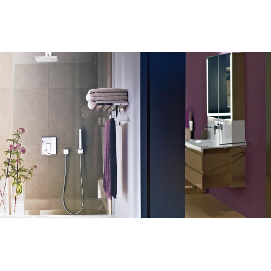 Шланговое подключение GROHE Euphoria Cube 27704000 хром