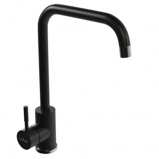 Смеситель для кухни из нержавеющей стали MIXLINE ML-GS12 (308), чёрный