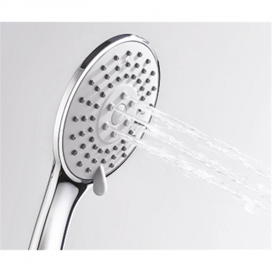 Лейка для душа WASSERKRAFT A002 хром, 3 режима