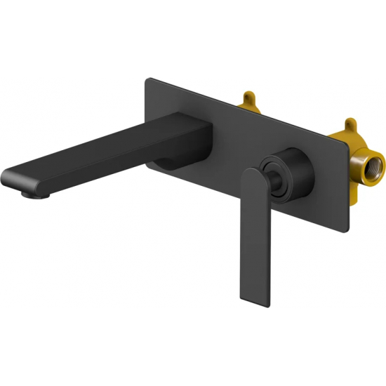 Смеситель для раковины TIMO Anni 2771/03SM С ВНУТРЕННЕЙ ЧАСТЬЮ чёрный