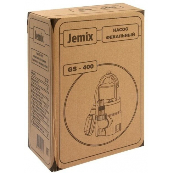 Дренажный насос JEMIX GS-400 для грязной воды