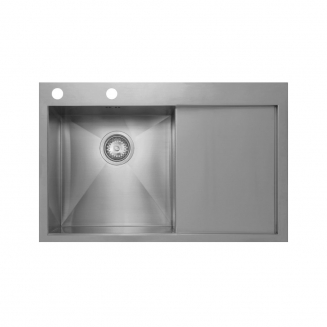 Мойка для кухни врезная SEAMAN Eco Marino SMV-Z-780R с крылом, вентиль-автомат