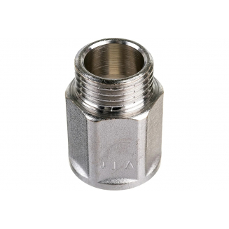 Удлинитель резьбовой VALTEC 1/2" х 25 мм VTr.197.N.0425