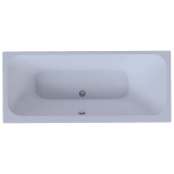 Акриловая ванна АКВАТЕК Мия MIY180-0000012 Eco-Friendly 180x80 см с центральным сливом, без опоры