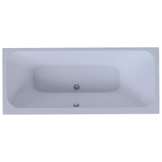 Акриловая ванна АКВАТЕК Мия MIY180-0000012 Eco-Friendly 180x80 см с центральным сливом, без опоры