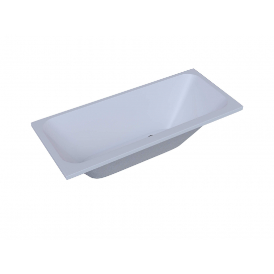 Акриловая ванна АКВАТЕК Мия MIY180-0000012 Eco-Friendly 180x80 см с центральным сливом, без опоры