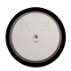 Зеркало круглое MIXLINE Монако D600 с LED подсветкой, чёрный