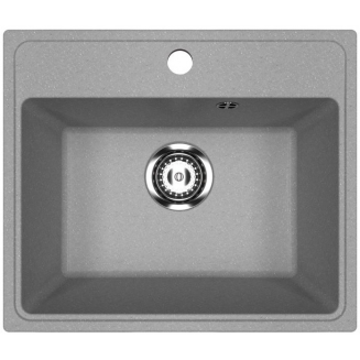 Мойка для кухни MIXLINE Ультра ML-GMU03 490х420 мм, серый
