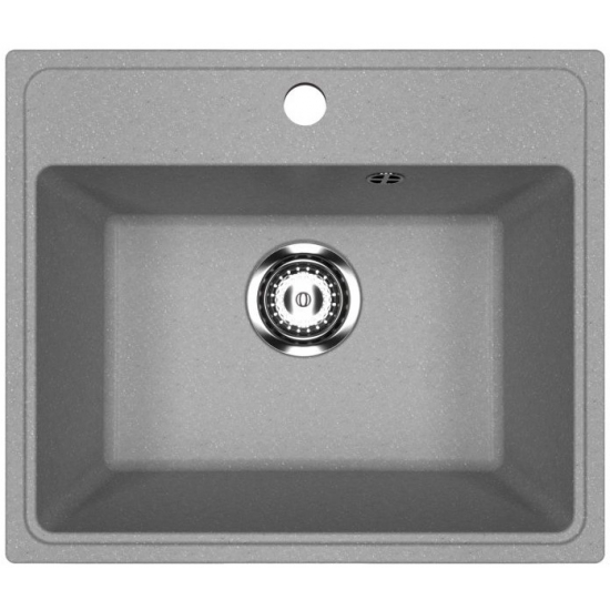 Мойка для кухни MIXLINE Ультра ML-GMU03 490х420 мм, серый