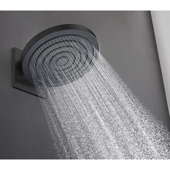 Верхний душ HANSGROHE Pulsify S 260 2jet 24150670 матовый черный