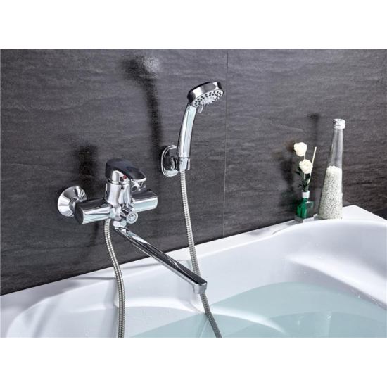 Смеситель для ванны LEDEME H64 L2264 хром