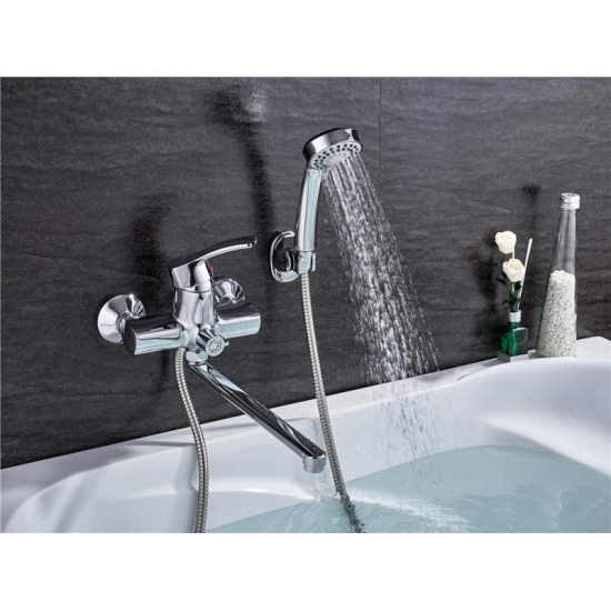 Смеситель для ванны LEDEME H64 L2264 хром