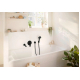 Встраиваемый смеситель для душа и ванны HANSGROHE Rebris S 72466670 чёрный матовый