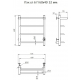 Полотенцесушитель электрический ТРУГОР Пэк 6 П 60х40 с выключателем